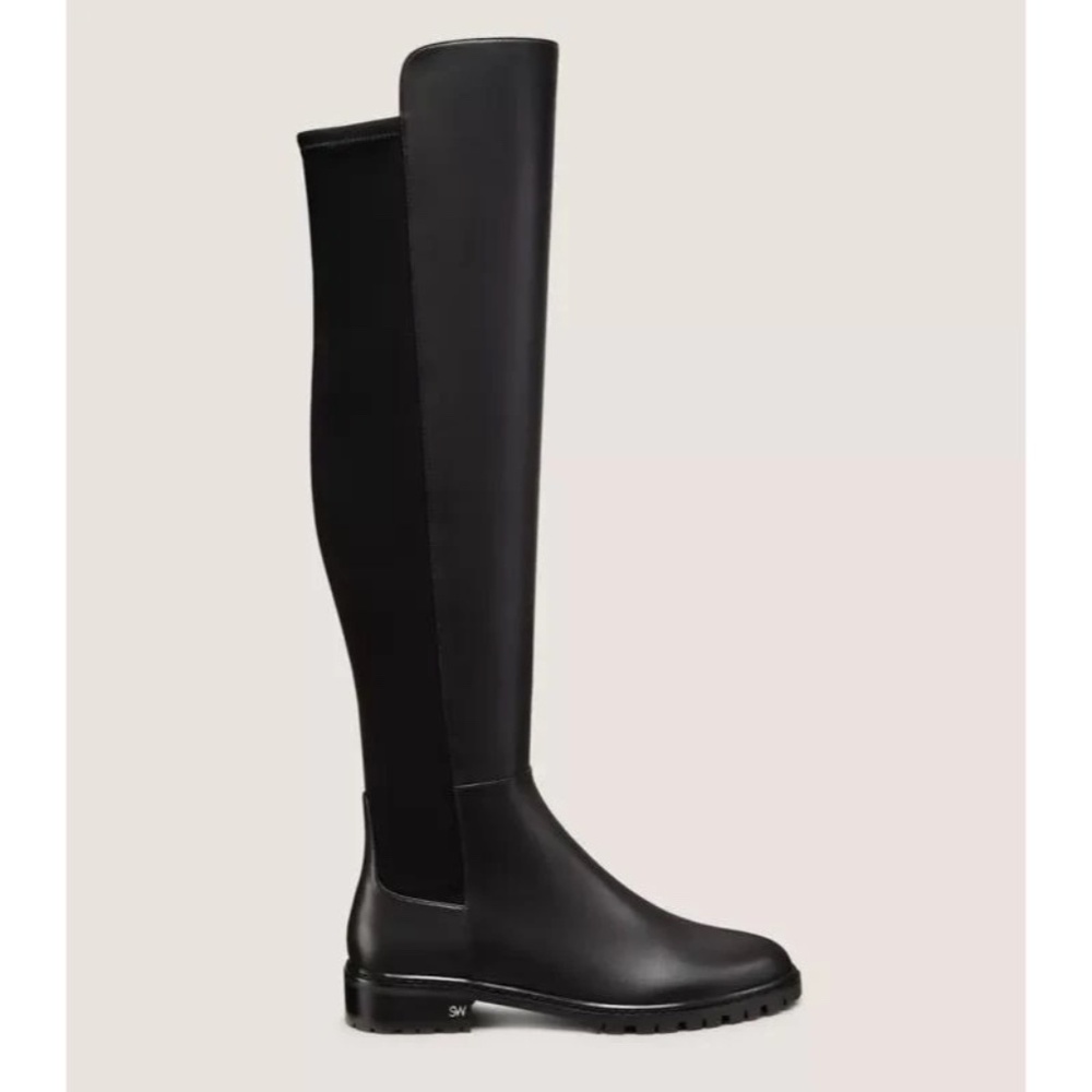 Stuart Weitzman City Knee High Boot Black